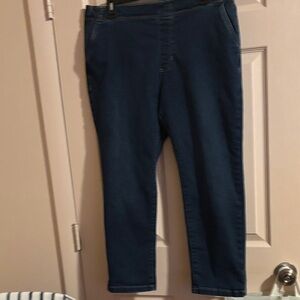 Croft & Barrow Dark Blue Denim jeans PXL short